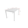 Bureau individuel fixe profondeur 80 cm Producteo