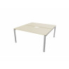 Bureau bench 2 personnes avec encoche Producteo