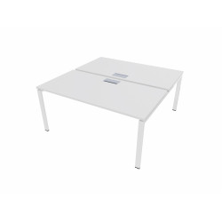 Bureau bench 2 personnes avec trappe Soft Closing Producteo