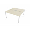 Bureau bench 2 personnes avec trappe Soft Closing Producteo