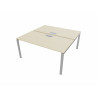 Bureau bench 2 personnes avec trappe Soft Closing Producteo