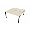 Bureau bench 2 personnes avec trappe Soft Closing Producteo