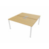 Bureau bench 2 personnes avec trappe Soft Closing Producteo