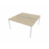 Bureau bench 2 personnes avec trappe Soft Closing Producteo