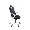 Fauteuil de bureau design noir et blanc Yak