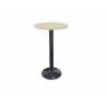 Table mange-debout ronde diamètre 60 cm Moka