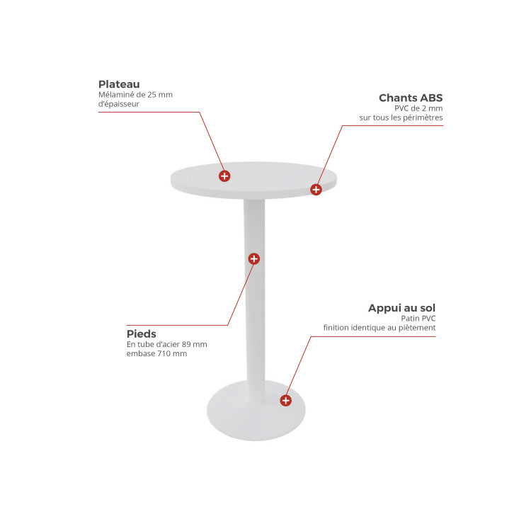 Table Mange Debout Fly