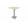 Table mange-debout carrée 80x80 cm Moka