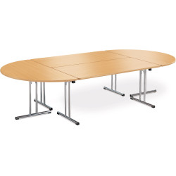 Table pliable rectangulaire modulable Actual