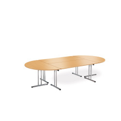 Table d'extension demi-lune pour table modulable Actual