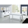 Buffet/bahut design laqué blanc Azura