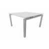 Table de réunion contemporaine carrée 120 cm Zelda