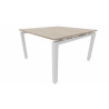 Table de réunion contemporaine carrée 120 cm Zelda