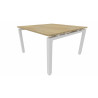 Table de réunion contemporaine carrée 120 cm Zelda