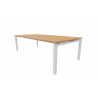 Table de réunion contemporaine carrée 120 cm Zelda