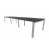 Table de réunion contemporaine carrée 120 cm Zelda