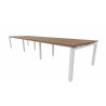 Table de réunion contemporaine carrée 120 cm Zelda