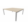 Bureau bench contemporain 2 personnes Zelda