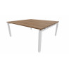 Bureau bench contemporain 2 personnes Zelda