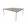 Bureau bench contemporain 2 personnes Zelda