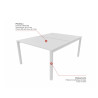 Bureau bench 2 personnes Skyline