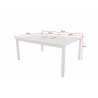 Bureau bench 2 personnes avec Top Access Skyline