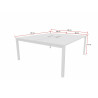 Bureau bench 2 personnes avec Top Access Skyline