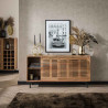 Buffet/bahut style industriel en acacia massif naturel Snow