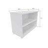 Etagère de rangement ouverte largeur 80 cm Archiva