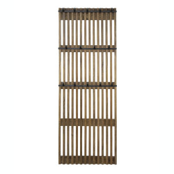 Porte-manteau mural en acacia massif naturel Twister
