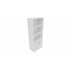 Armoire combinée de rangement largeur 80 cm Archiva