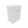 Armoire de rangement largeur 100 cm Archiva