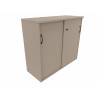 Armoire basse de rangement largeur 120 cm Archiva