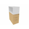 Caisson de rangement hauteur bureau avec Top Box Cosito