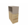 Caisson de rangement hauteur bureau avec Top Box Cosito