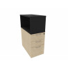 Caisson de rangement hauteur bureau avec Top Box Cosito