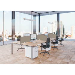 Caisson de bureau mobile P 59 cm Cosito