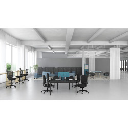 Siège de bureau ergonomique dossier résille Tarah