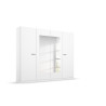 Armoire adulte contemporaine avec miroir Floraly