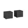 Lot de 2 chevets contemporains Floraly