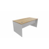 Bureau droit individuel pieds panneaux Serenity