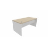 Bureau droit individuel pieds panneaux Serenity