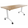 Table droite mobile abattante Fenix