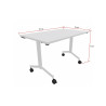 Table droite mobile abattante Fenix