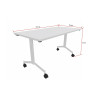 Table droite mobile abattante Fenix