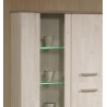 Vaisselier/argentier contemporain 3 portes coloris Andes oak Humphy