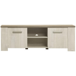 Meuble TV contemporain coloris Andes oak Humphy