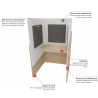 Cabine acoustique assise Calme