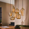 Suspension moderne 7 lampes Ambrine