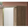 Vaisselier/argentier contemporain portes coulissantes coloris memphis oak Jenco